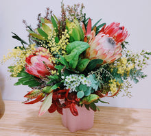 Load image into Gallery viewer, Margot - Native Wild Flowers Arrangement in a Modern Textural Vase
