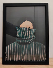 Load image into Gallery viewer, Stunning Wall Art Print in Black Wood Glass Frame A3 Size
