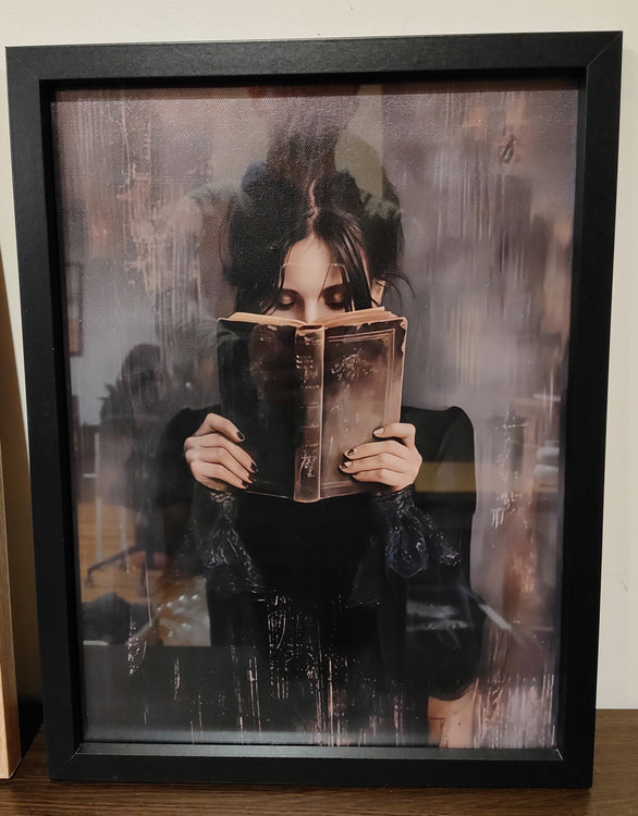 Stunning Wall Art Print in Oak or Black Wood Glass Frame A3 Size