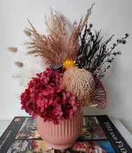 Load image into Gallery viewer, Meghan - Small Everlasting Rustic Earthy Ochre &amp; Neutral Dried Arrangement
