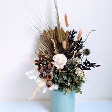 Load image into Gallery viewer, Liam - Everlasting Touch of Blue Rustic Arrangement
