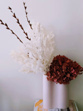 Load image into Gallery viewer, Michelle - Infinity Elegant Everlasting Dried Arrangement in White, Nude or Rustic Earth
