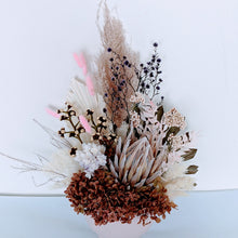 Load image into Gallery viewer, Rustic King - Everlasting King Protea Dried Arrangement
