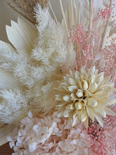 Load image into Gallery viewer, Christine - Everlasting Pink &amp; White Dried Arrangement - Ollie&#39;s Blooms &amp; Plants

