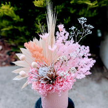 Load image into Gallery viewer, Pinky Love - Elegant Everlasting Dried Arrangement Pink &amp; White
