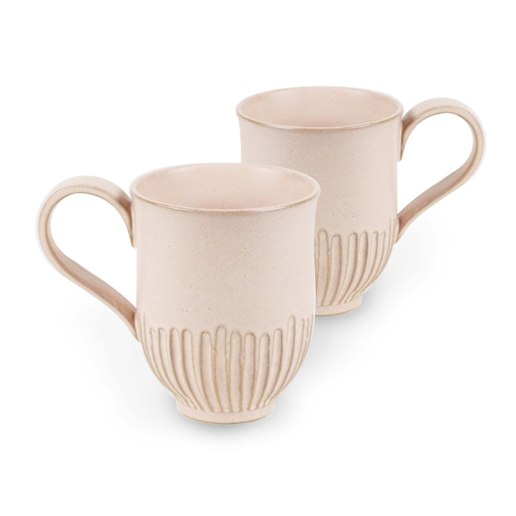 Hand Crafted Earthy Mug Dusty Pink Set of 2 - Robert Gordon Australia