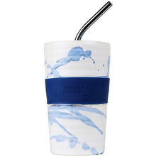 Load image into Gallery viewer, Cup+Band Splash Blue &quot;Say no to plastic&quot; - Robert Gordon Australia

