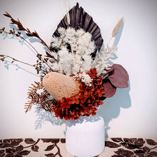 Load image into Gallery viewer, Vanessa - Everlasting Sandy White Rustic Natural Dried Arrangement
